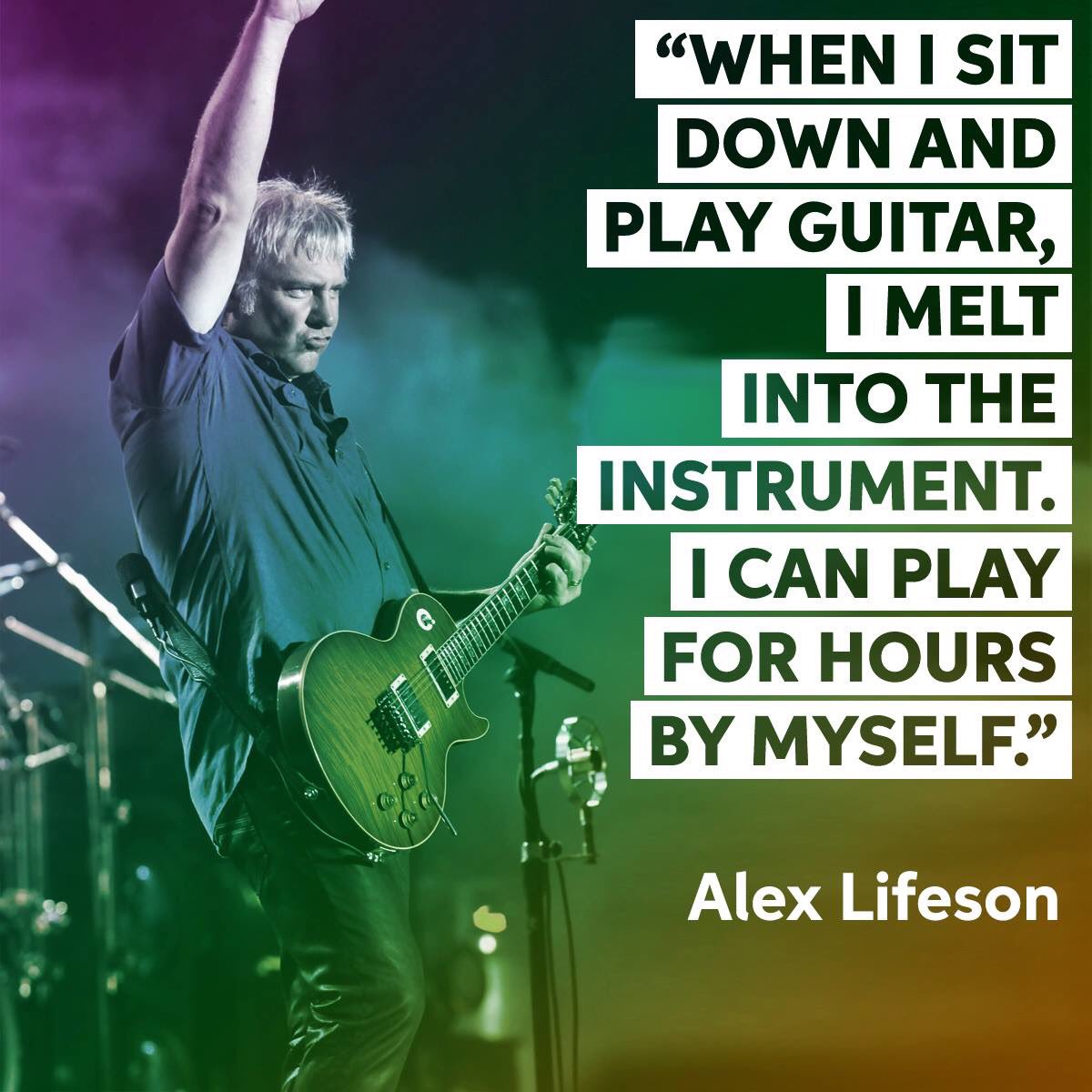  Happy 64th birthday to Alex Lifeson!  