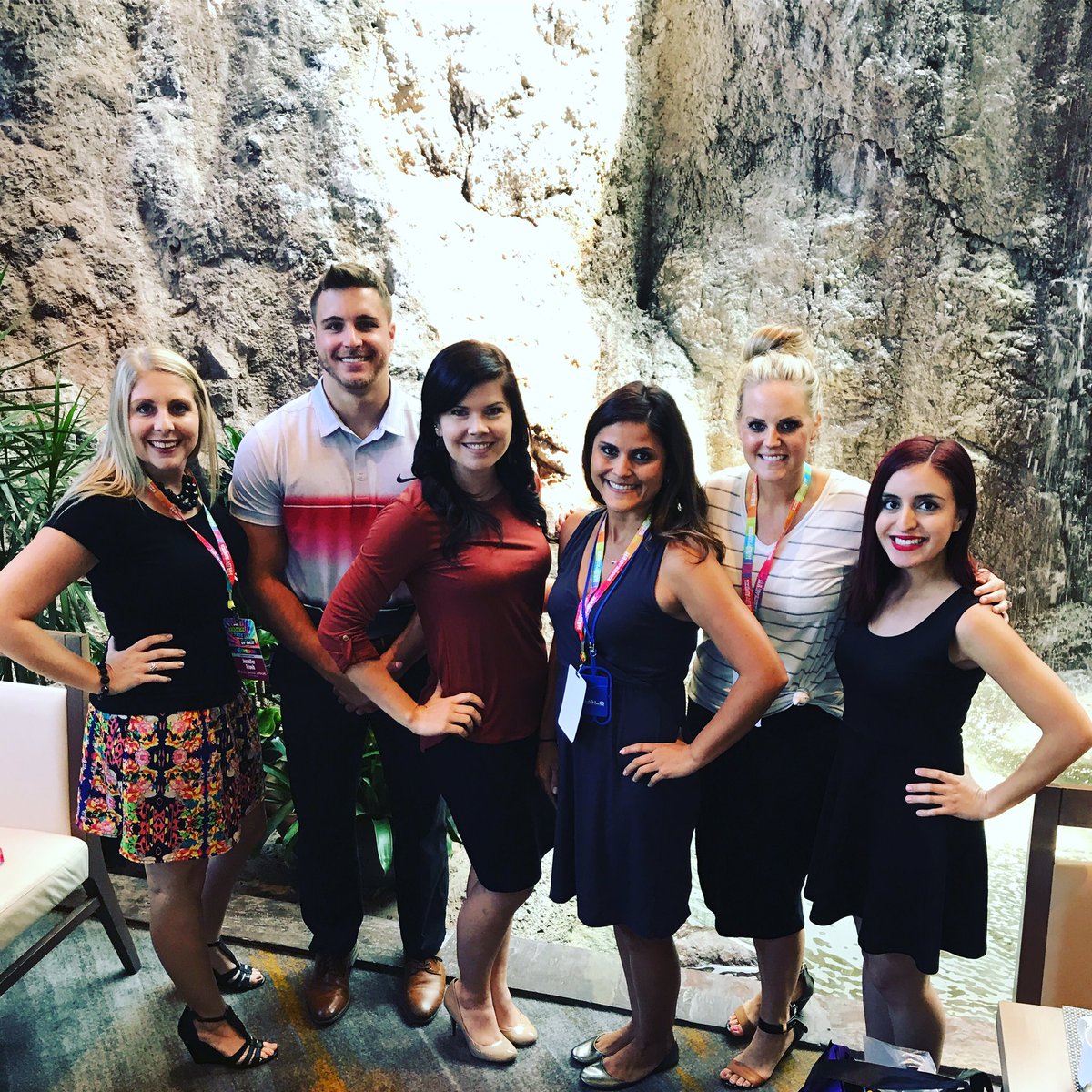 J_FruehAZ's tweet photo. The AZ PDS Marketing team attending #Halopalooza today. Thank you for a great event. @smilegen https://t.co/1mrw9xSWX6