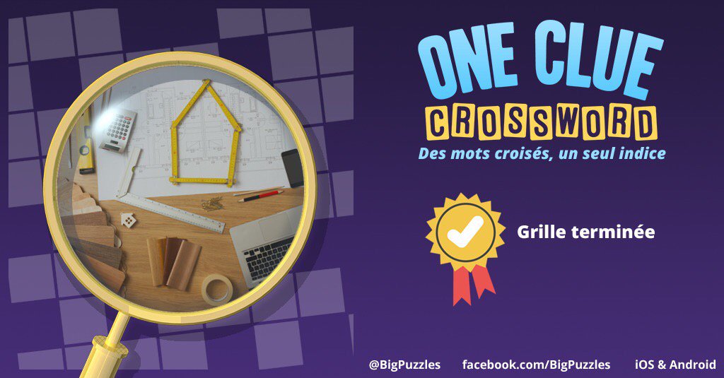 J'ai terminé une grille de mots croisés dans One Clue Crossword.
onecluecrossword.com #OneClueCrossword