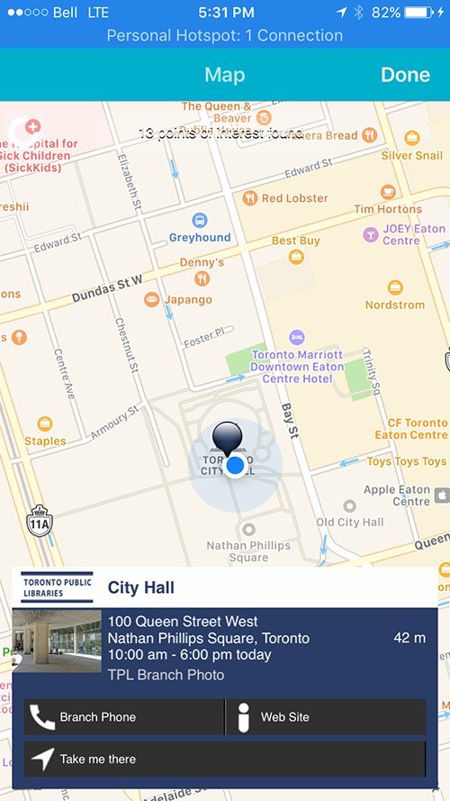 bksutherland's tweet photo. @torontolibrary finder still working great! #madewithopendata #dataTO @Open_TO https://t.co/GJVHRBr2iZ