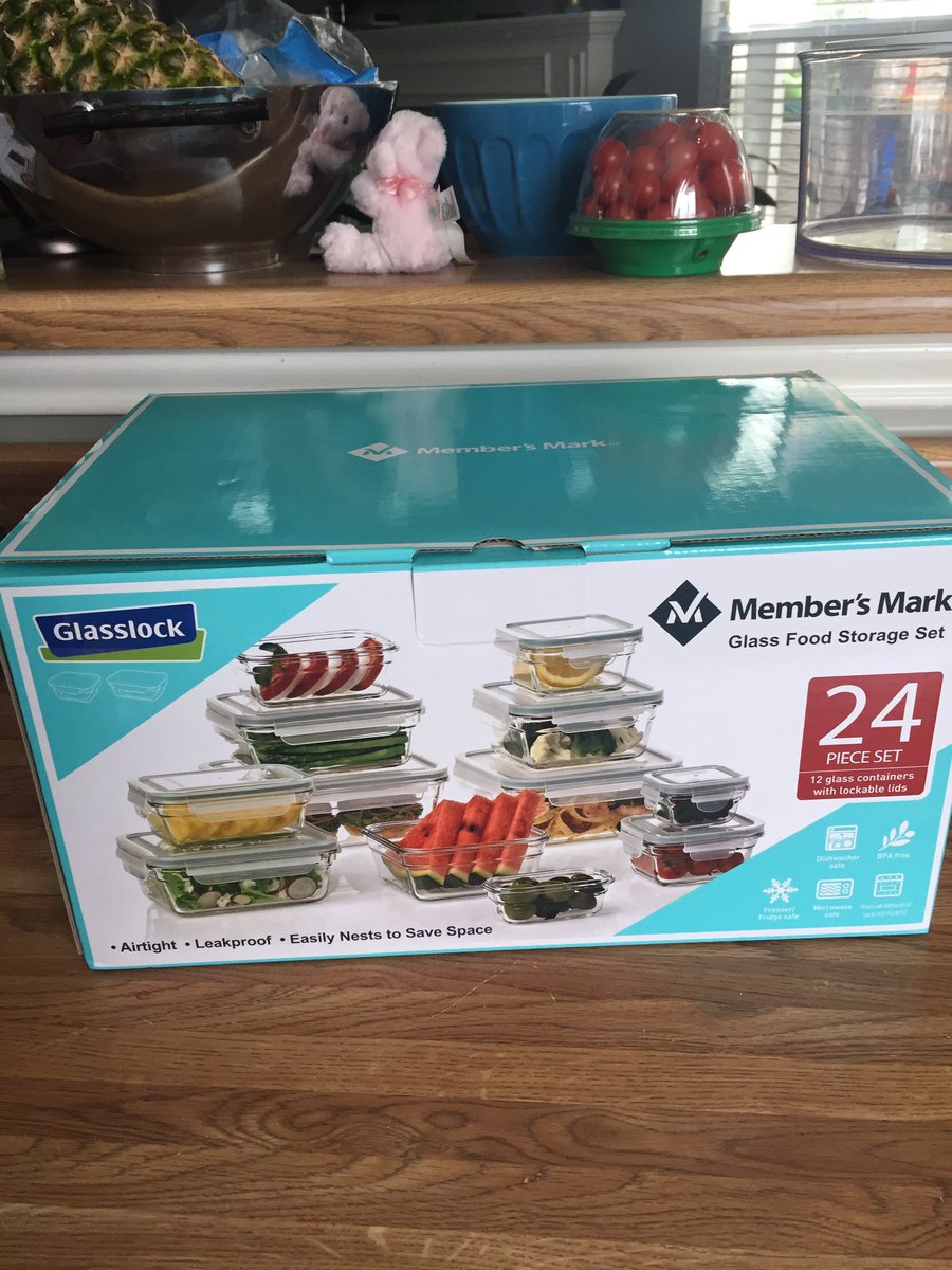 familymealidea's tweet photo. This 24 pc set is only $20 with the $5 instant savings. @SamsClub has left me with no more excuses to keep my old plastic containers. https://t.co/2VRDcyJR5Z
