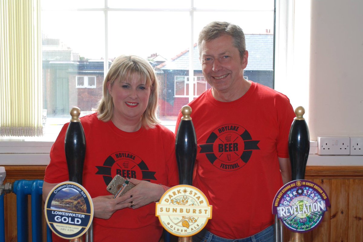 The Dream Team @djmccahill <a href="/HoylakeBeerFest/">HoylakeBeerFestival</a>