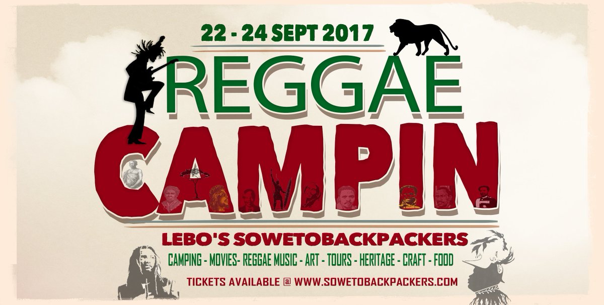 SunJammin's tweet photo. !!campeggio!! @ReggaeIt  #reggae #reggaecampin #SouthAfrica #soweto https://t.co/51WD6Qdob8