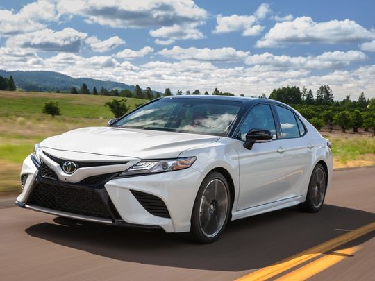SIERRATOY's tweet photo. #Toyota looks to shed the stigma of boring #crossover cars with the #new #camry. - https://t.co/uCDC8ZIGex https://t.co/a9E81xUZjn