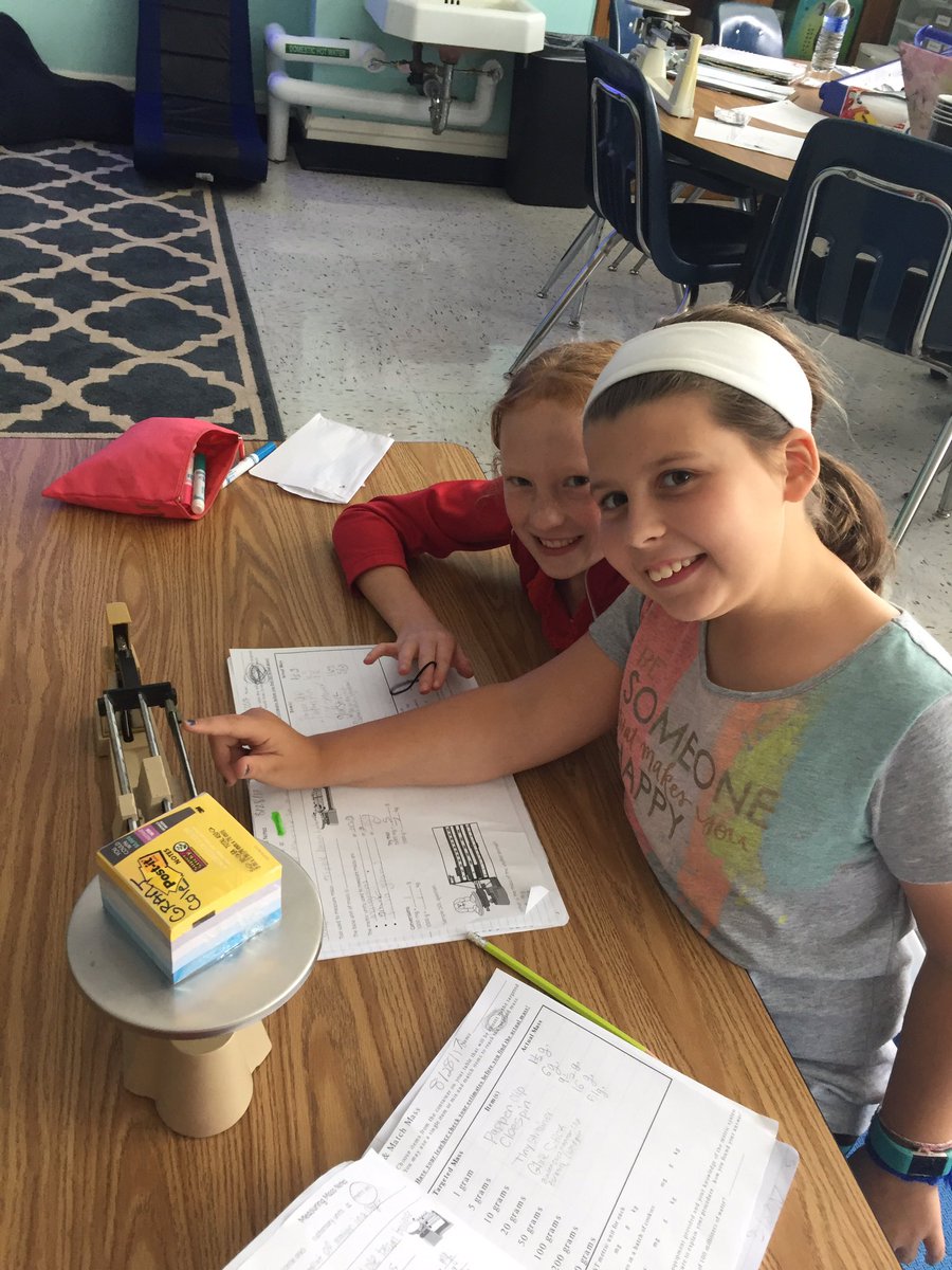 MrsHarrisGES's tweet photo. Students: "Ms. P...can we find the mass of some of your minions?"
Me: "OF COURSE!"
@GES_lions #MeasuringMass #HandsOnLearning https://t.co/Eu5CpqC1rZ