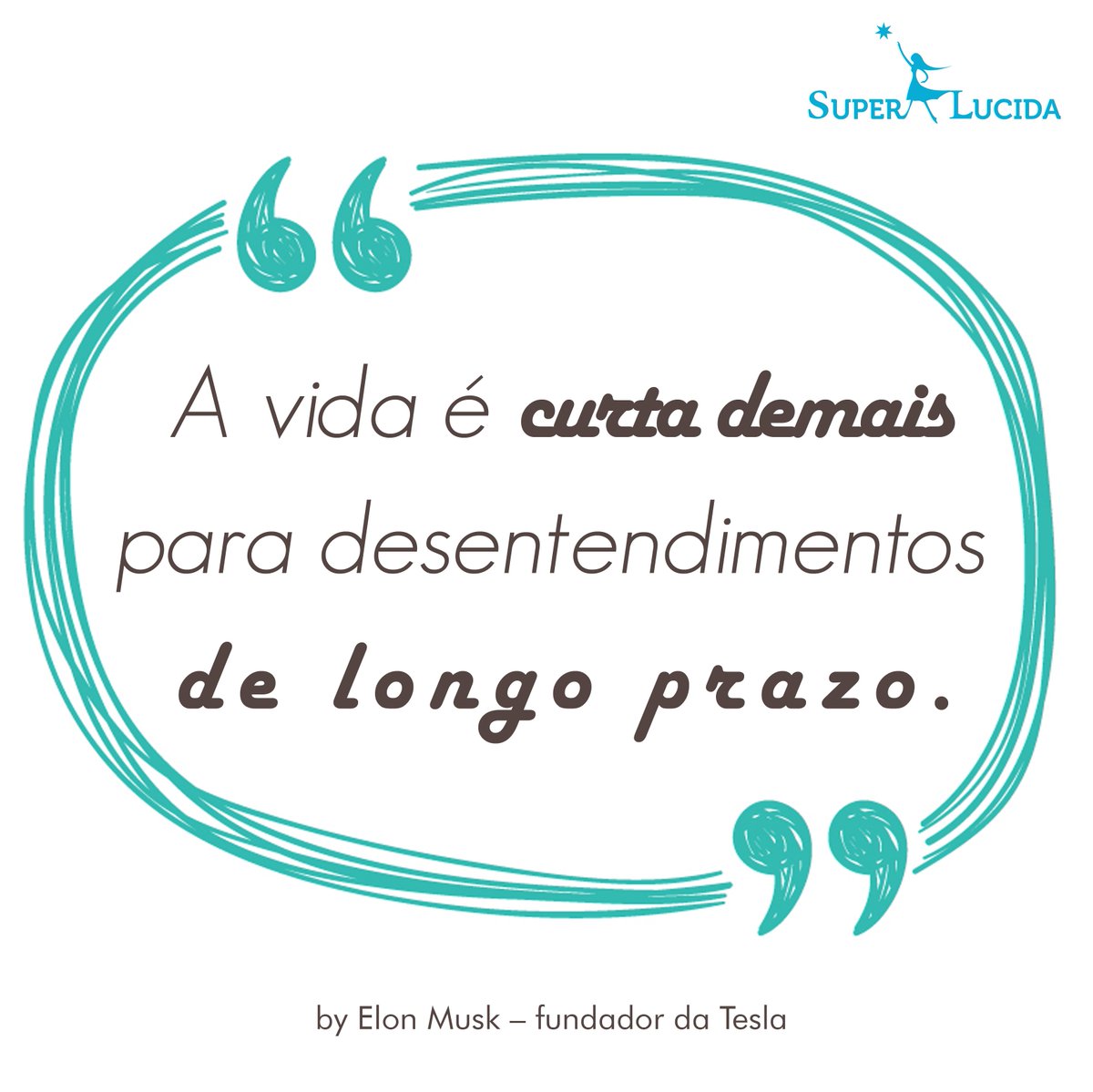 eSuperLucida's tweet photo. Aproveite cada segundo da sua semana! Bom dia! #quoteweek #superlucida https://t.co/ib2ZMFlACn