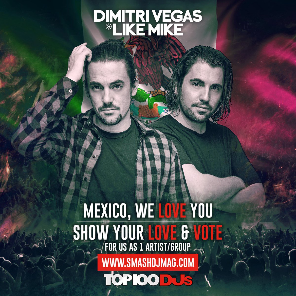 Dimitri Vegas On Twitter Only 2 Weeks To Go On Djmag Top 100