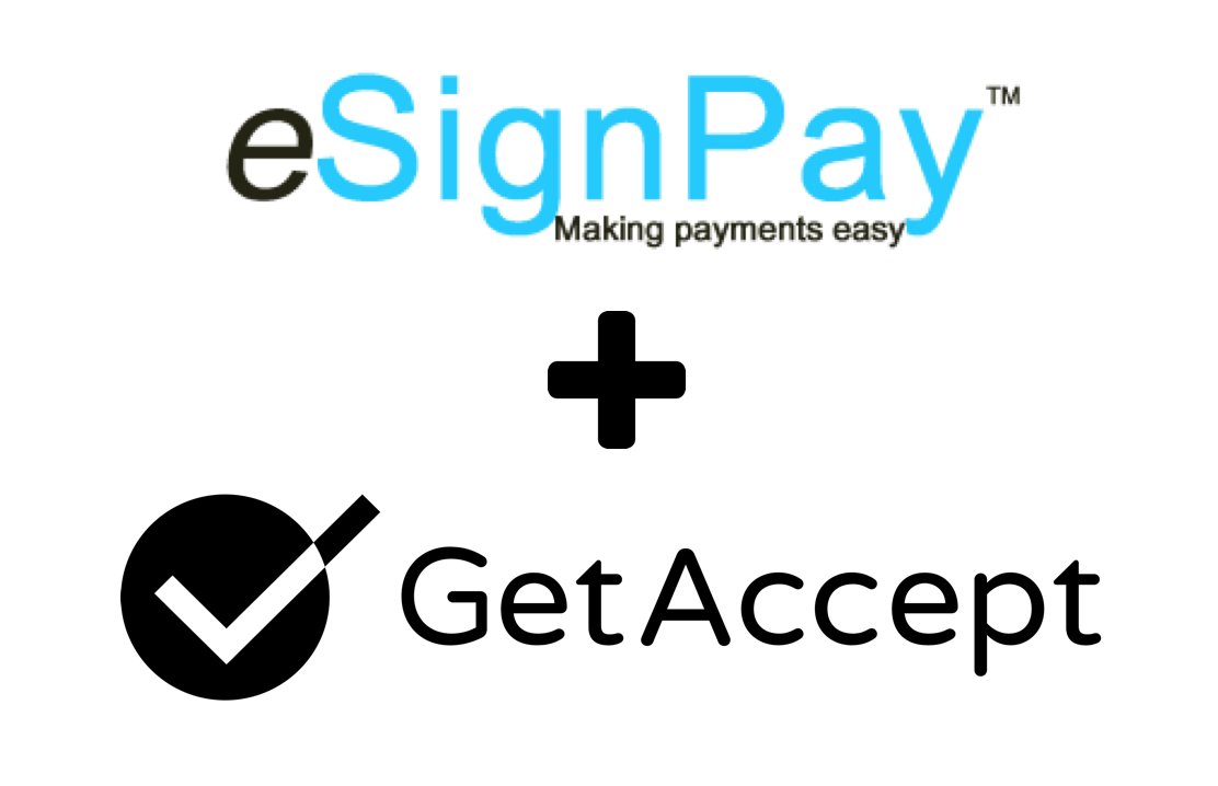 getaccept's tweet photo. Add secure payment processing from #eSignPay to the GetAccept signature workflow. https://t.co/EsEIS90wAH by @salemanager https://t.co/uTwm380VGN