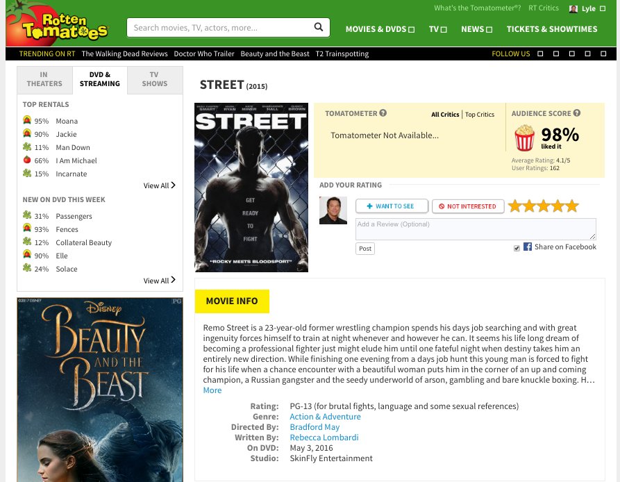 skinflyent's tweet photo. STREET Available ON AMAZON AND NETFLIX WORLD WIDE. https://t.co/GnZYZ2ZTju