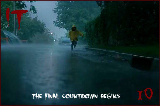Cheekyoziechick's tweet photo. #10Daysto #ITmovie #Pennywise #CountDown 🎈 https://t.co/izxEX8tUqn