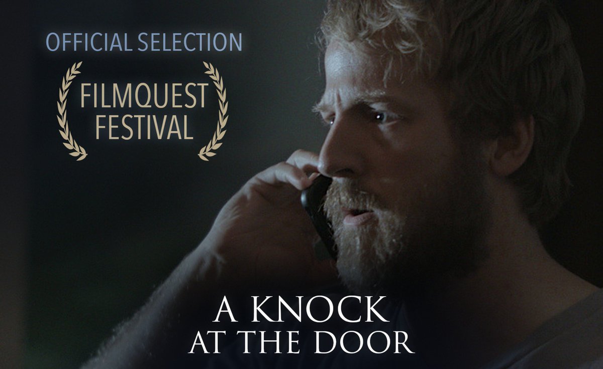 Accepted to the amazing <a href="/FilmQuestFest/">FilmQuest</a> in Provo, Utah!
Screening on Sunday 9/10 at 11:00pm - bit.ly/knockfilm23
#FilmQuest #horror