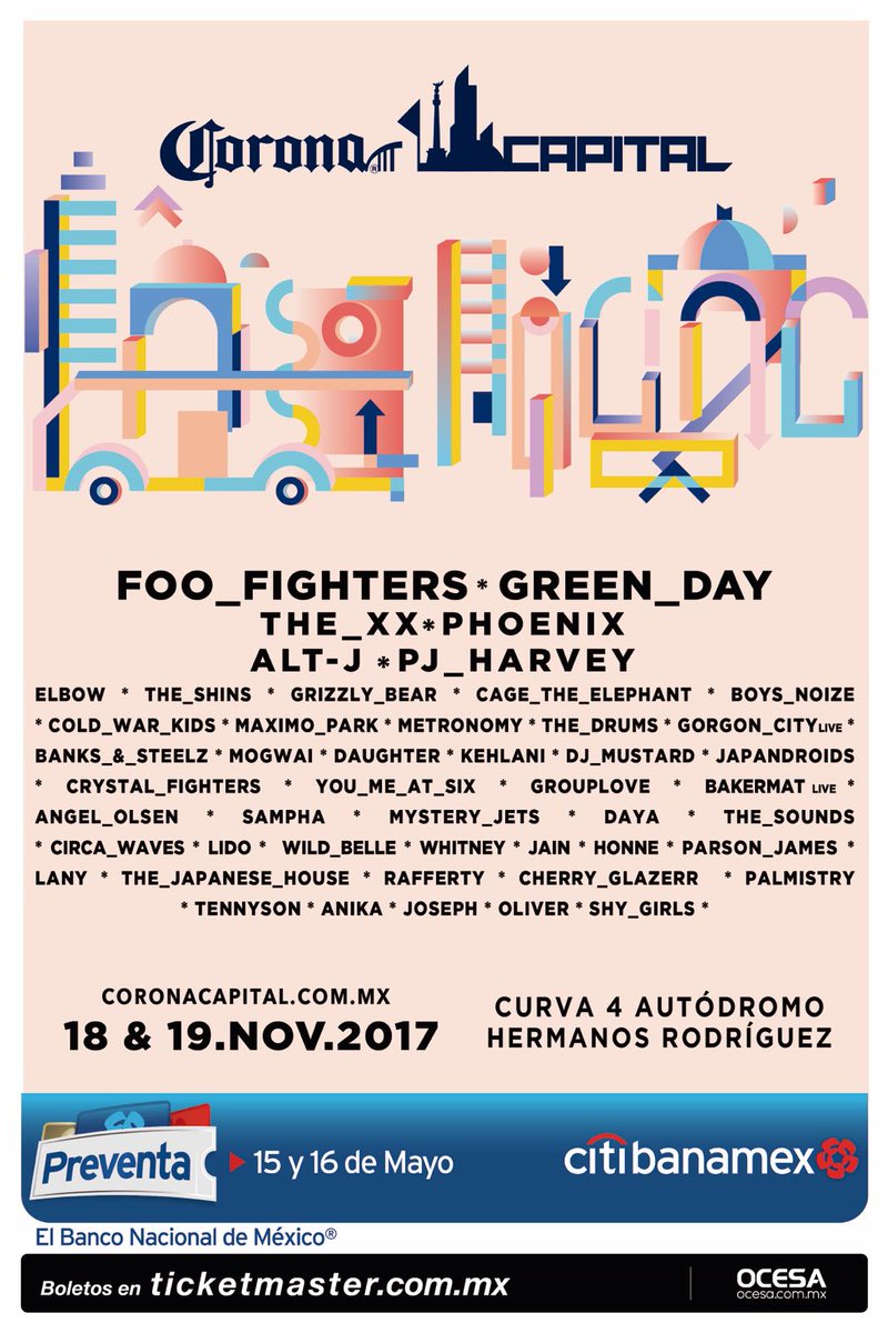 FestJumpers's tweet photo. ¡PENDIENTES! 😉
Sígannos en nuestras redes sociales: Twitter, Facebook, Instagram y YouTube #regalaremos boletos de #CC17
Da RT a este Tweet. https://t.co/hSxCvgg3DK