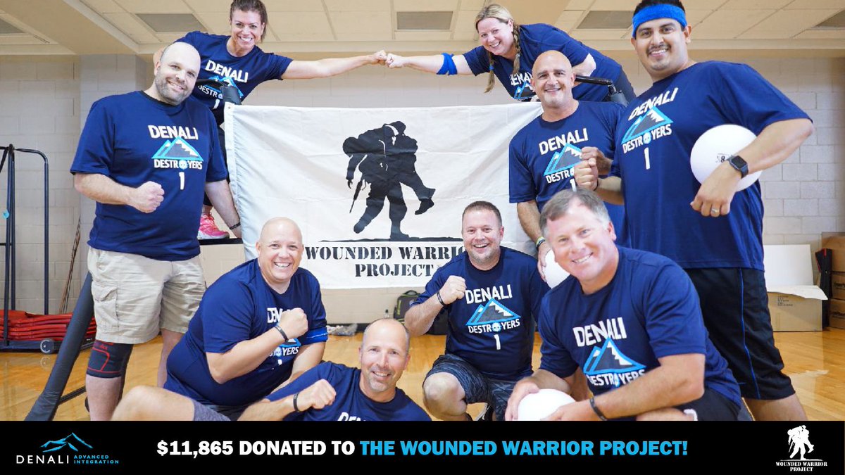DenaliAI's tweet photo. Denali was proud to contribute to the $11,865 donated to the @wwp at the 9th annual #v0dgeball tournament! #DenaliCares https://t.co/i7DoXYtoUQ
