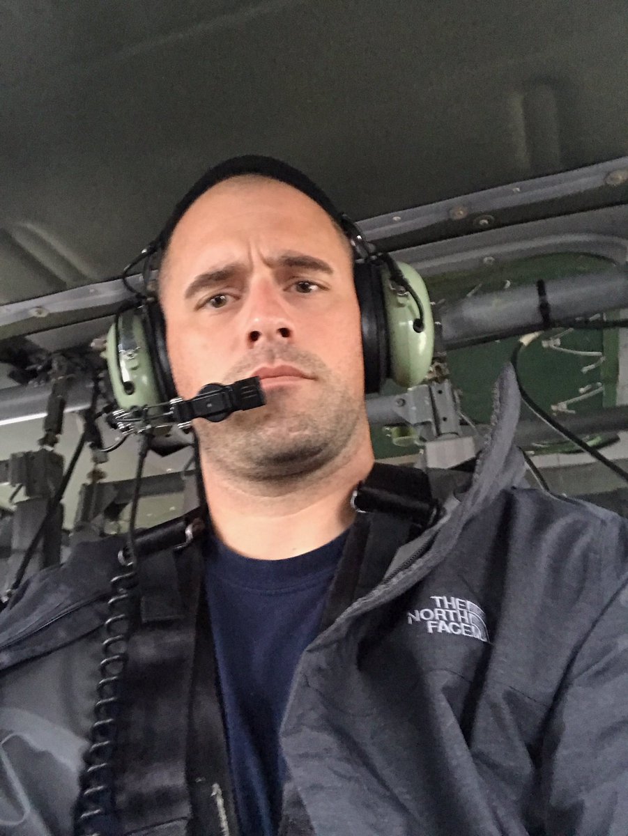 Btucker_24's tweet photo. Pray for all the 1st responders who show no fears in these disasters..this one has started the day on a heli....#proundbro #HurricaneHarvy https://t.co/GcT4lVk12U