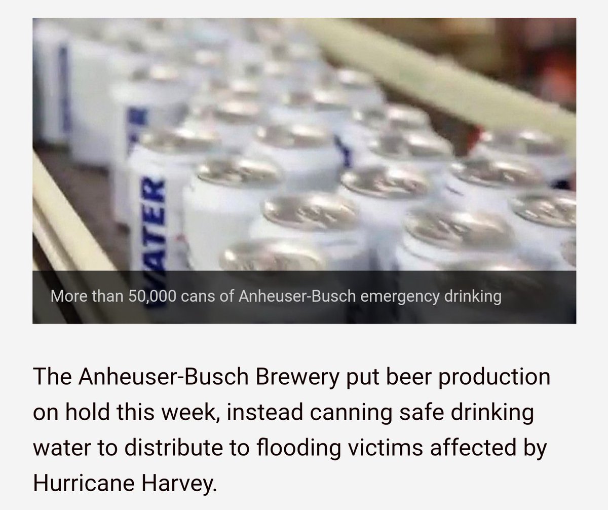 tsaADVET's tweet photo. One of the many reasons we at @tsaADVET are grateful to have #FalconDMS customers like @AnheuserBusch #HoustonStrong https://t.co/sHH8jvrNFh