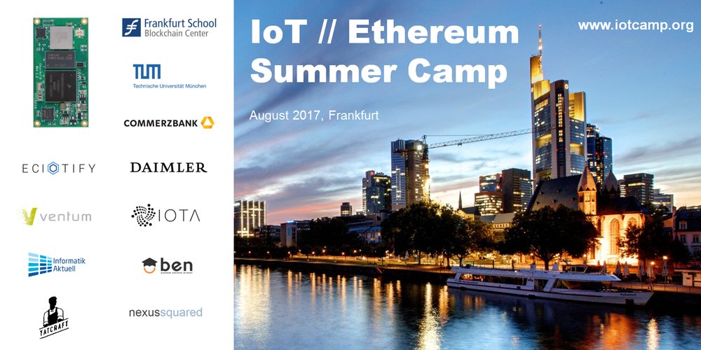 Altcoinspekulan's tweet photo. Das IoT/ETH/IOTA Sommercamp in Frankfurt-Tag 1
#iothackffm https://t.co/BjUvEApurG https://t.co/KPzWk47H2E