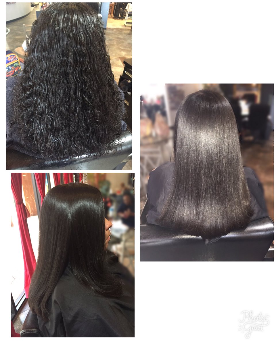 Natural hair silk press! Healthy hair 1st 🏆. Before and after Appointments available book now 407-394-8355 #ucfhairstylist #orlandohair