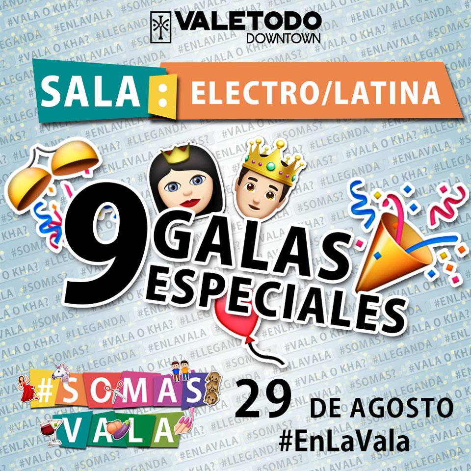 ValeTodoDT's tweet photo. Nuestras #QueensVT estarán en ambas salas durante toda la noche con galas especiales este martes 29 en #SomasVala!!! https://t.co/uH3bQmeN9x