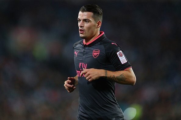 Monster_Bet's tweet photo. @UberAFC Congrats to Arsenal Midfielder Granit Xhaka, who has been named the coveted award of Switzerland's Player Of The Year 2017. Amazing right? https://t.co/ii9mQ5X6F6