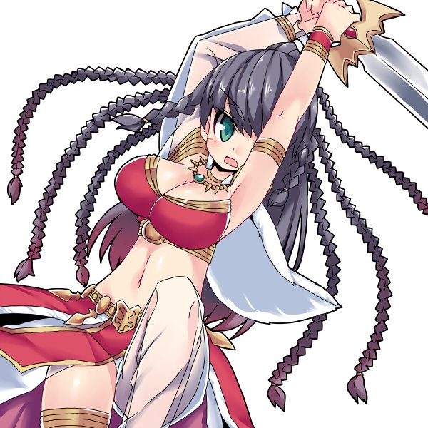 お題「アイギスのプリンセス スクハをお願いします!」 いつもぷにっぷにな絵なのでスレンダーを意識しました・・・ #アイギスお絵かき 