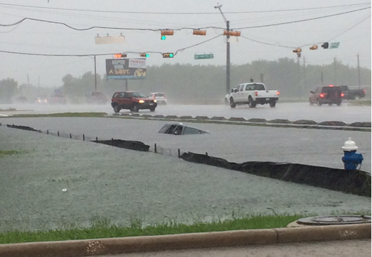 AECOM's tweet image. To help employees affected by Tropical Storm #Harvey, we’ve set up a #GoFundMe page w/ donations matched by @AECOM: gofundme.com/aecomtexas
