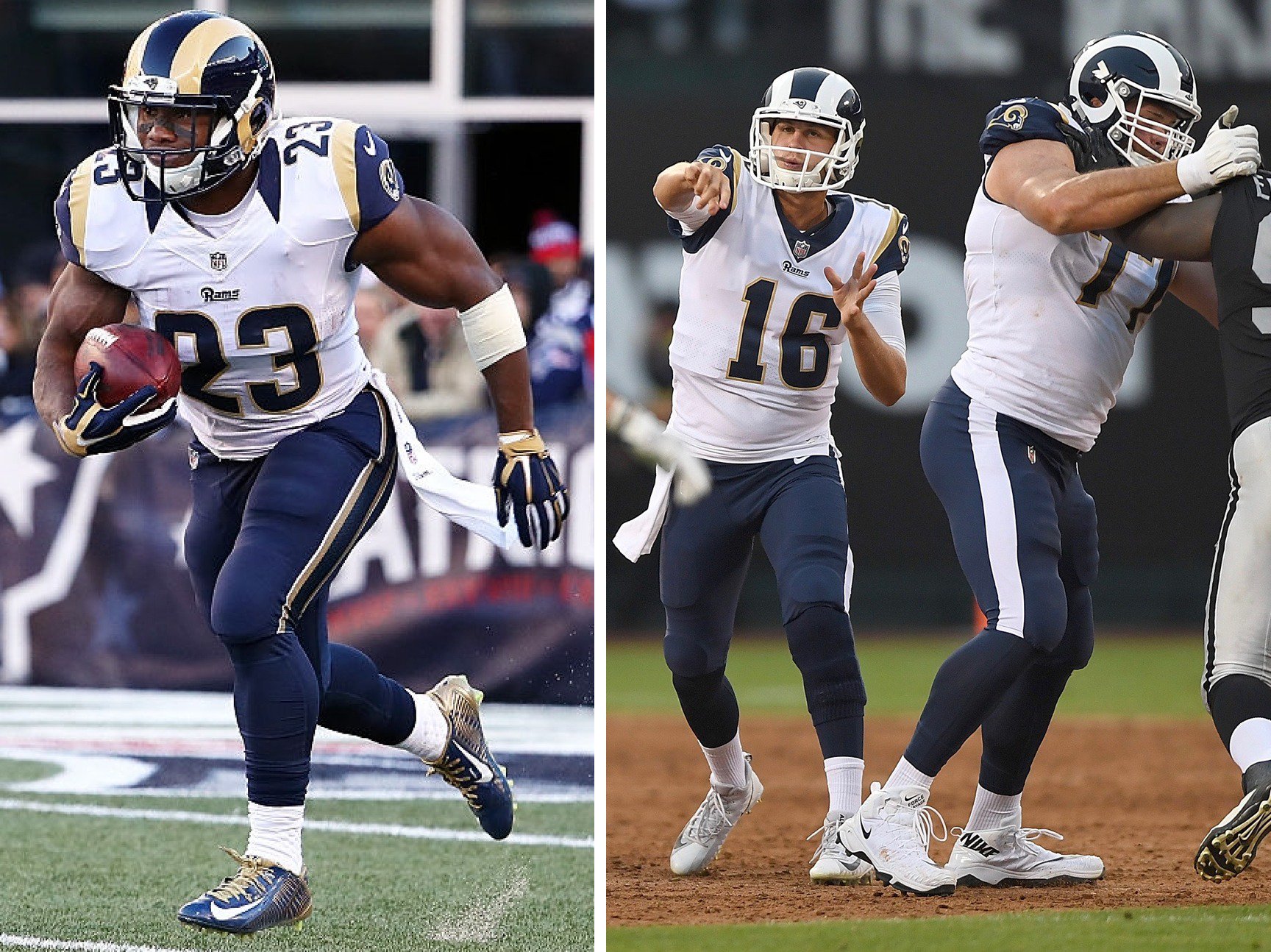 La rams blue and white jersey hotsell