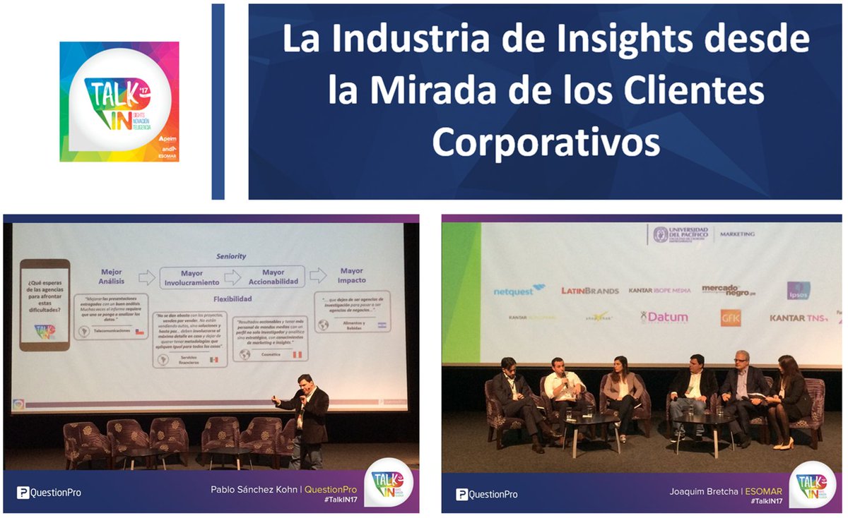 pablo_sanchez_k's tweet photo. Gracias #TalkIn17 x abrir el diálogo sobre los desafíos de la industria desde la mirada de los clientes corporativos https://t.co/tnXuenE6RT https://t.co/T8PHthzKuu
