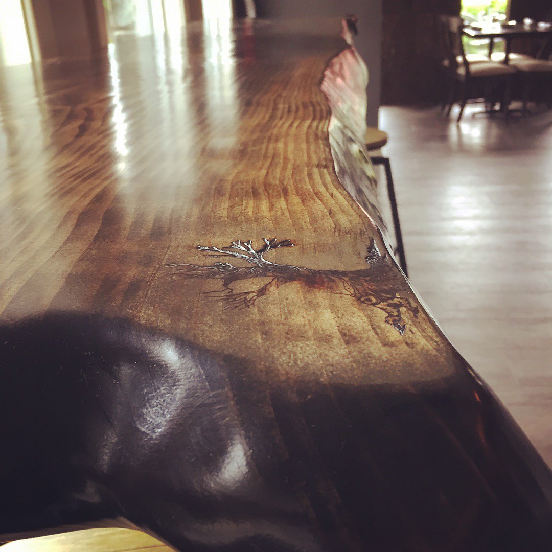 Rustik By Underwood On Twitter Poplar Wood Table And Bar Tops
