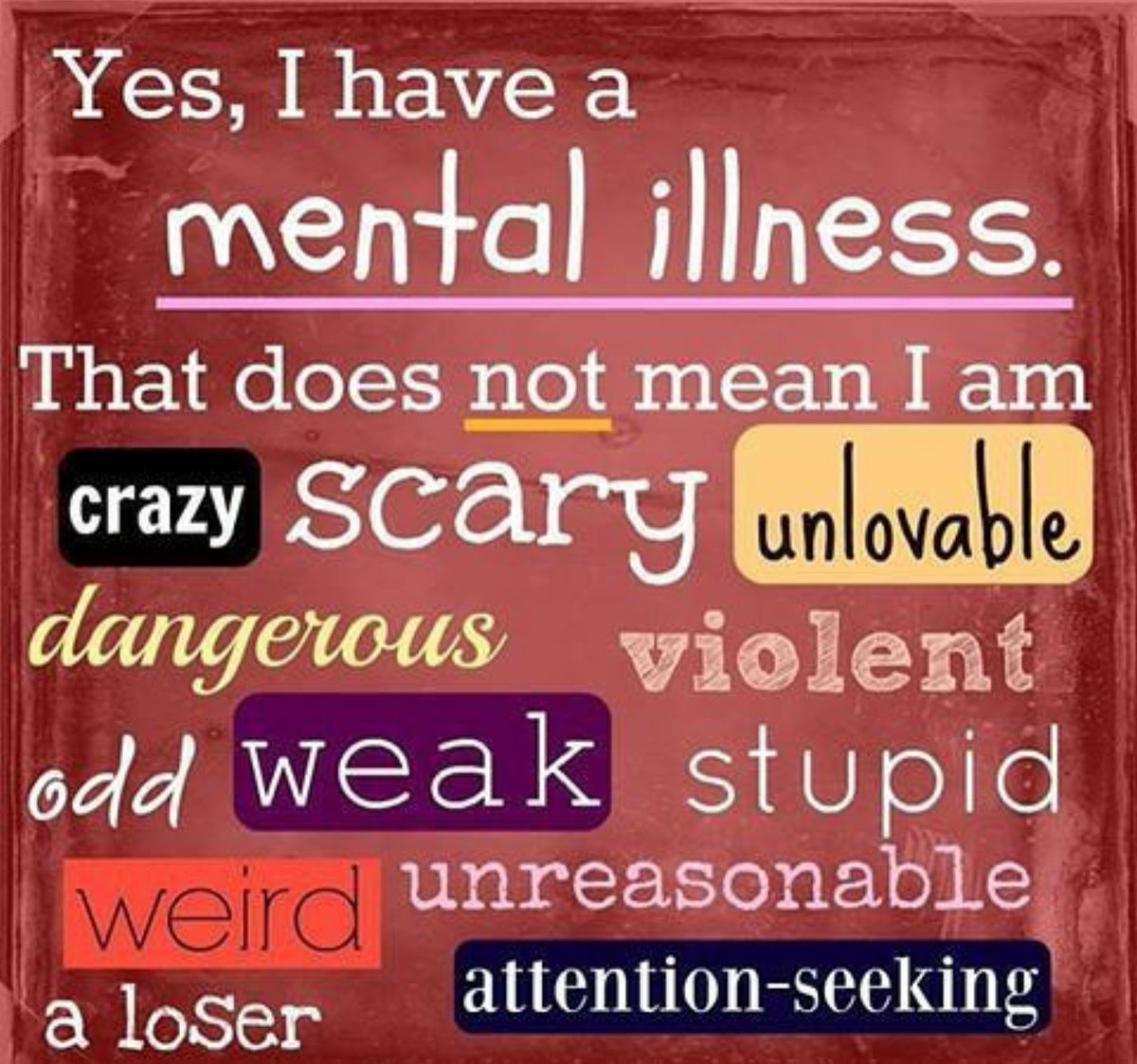 meds_meltdowns_'s tweet photo. #truth #mentalillness #ocd #sensorimotorocd #anxiety #depression #thisisme #notbychoice #lifeistough #thisismyfight #iamawarrior https://t.co/xnV6C1vMih