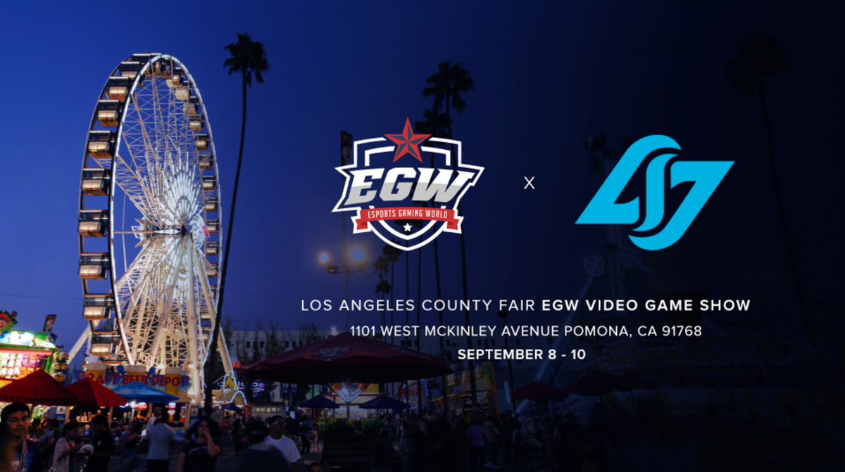NRGLeague's tweet photo. We've partnered w/ @EsportsGW to bring gaming to the @lacountyfair! Join us on #CLGFriday for fan meets, fun &amp; more! https://t.co/MemE4hhyau https://t.co/vuunQEKfXm