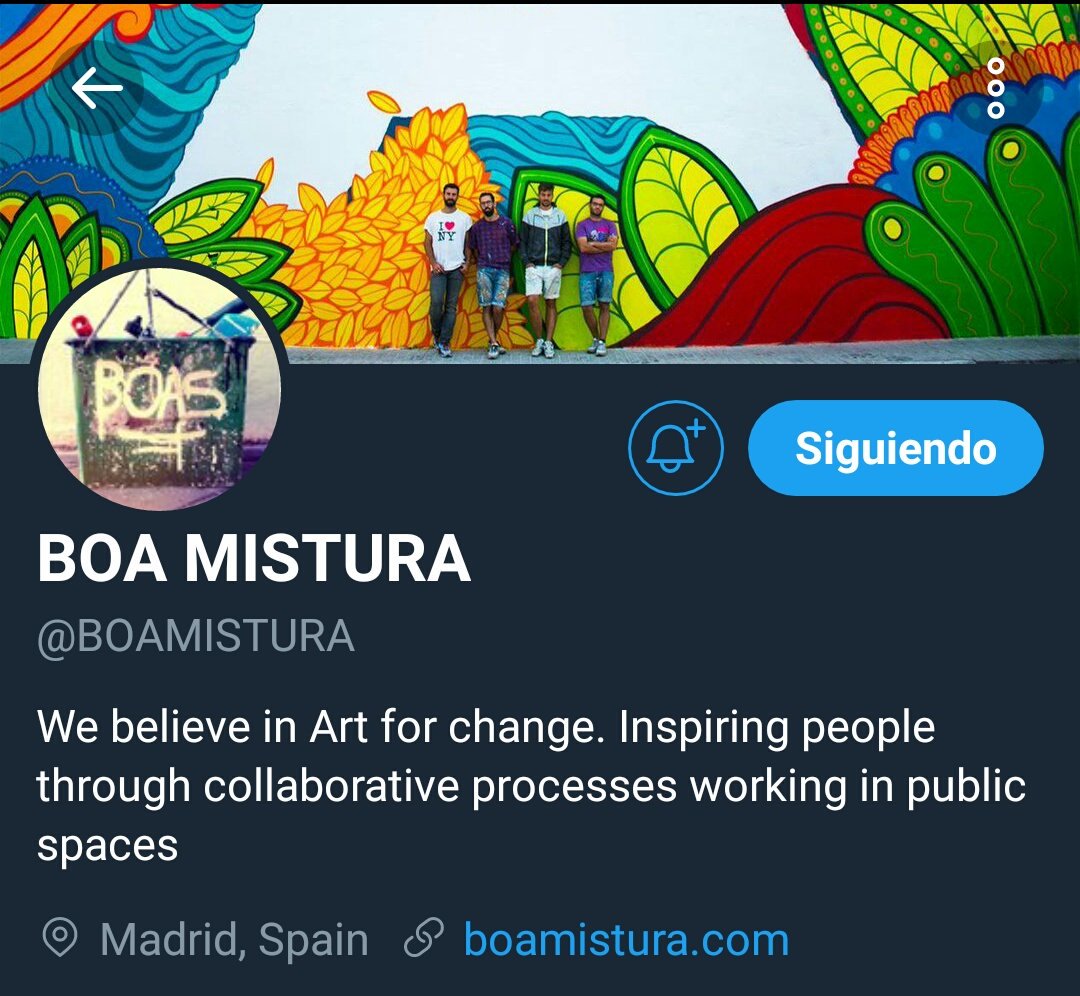 es_Rebereque's tweet photo. @BOAMISTURA debería estar en la agenda de cualquier estudio de diseño que se precie

Arte y colaboración como método de crecimiento social 👏 https://t.co/eApZAhOHpH