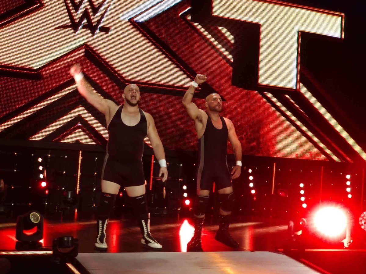Stateline95NYNJ's tweet photo. @Realest_SOB  and @Eddietaurus at @WWENXT , it's all about seizing opportunities and we seized ours... 
#WeAreStateline https://t.co/JI9sf69TOa