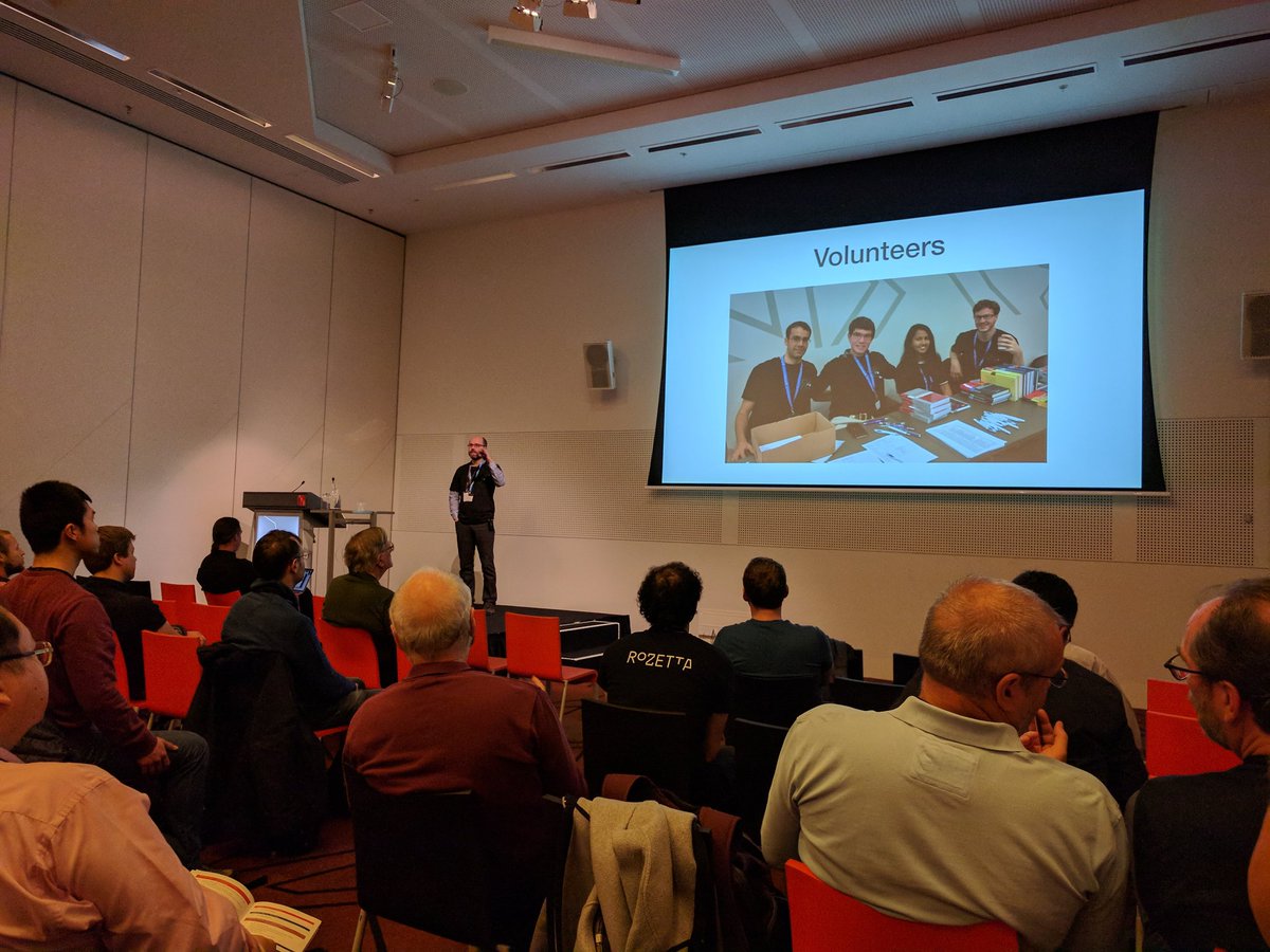 cp2017conf's tweet photo. @g_tack kicking off @cp17conf @iclp17conf #sat17conf and crediting our volunteers! https://t.co/c8o36YQTwv