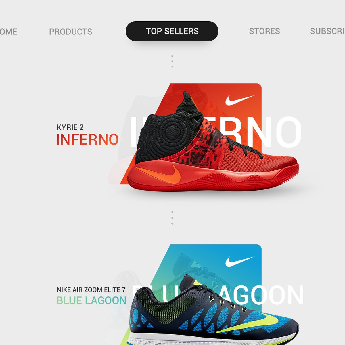 kekozera's tweet photo. Daily - 027 #uidesign #100daychallenge #dailyui #userinterface #uxdesign #webdesign #dropdown #shoes #nike https://t.co/pBLtCf6e7D