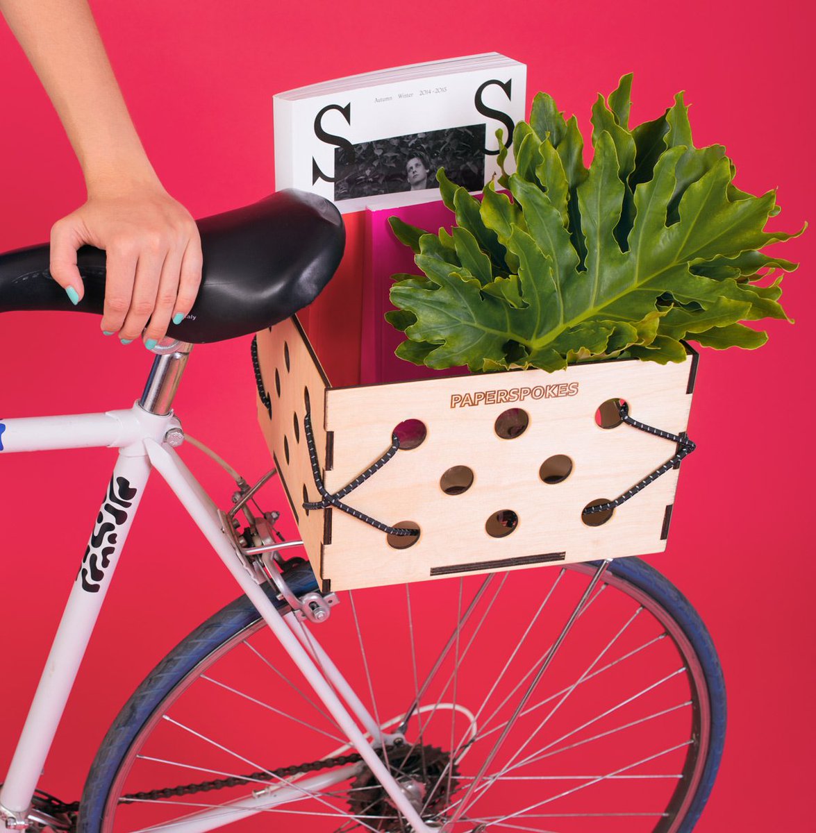 PaperSpokes's tweet photo. NEW! XOXO wooden #bicycle crate is here! Pre-order for only 38 Euro. Shipping in September! #XOXOcrate https://t.co/8HrwfpwEoo https://t.co/j2E5PNd1nr