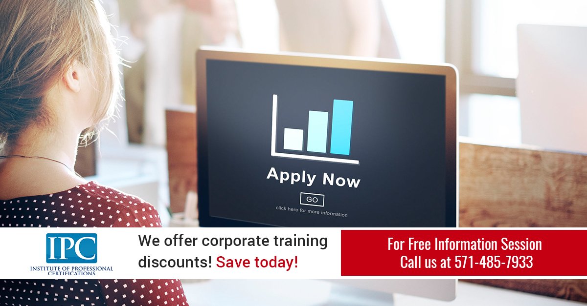 IPC_Training's tweet image. We offer corporate training discounts! We are making training more affordable than ever! Save today!  ipc.school