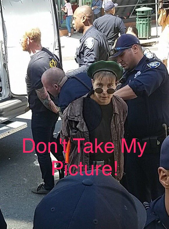 TallJohnSilver's tweet photo. @Trumpster4Trump @jefe_viejo @POTUS Emily Anne Gillipse, child of Sean &amp; Marie Gillipse, El Reno, OK #BerkeleyProtest #mugshot #ANTIFA #BerkeleyRally #BerkeleyRiot https://t.co/Xnr2jloKmC