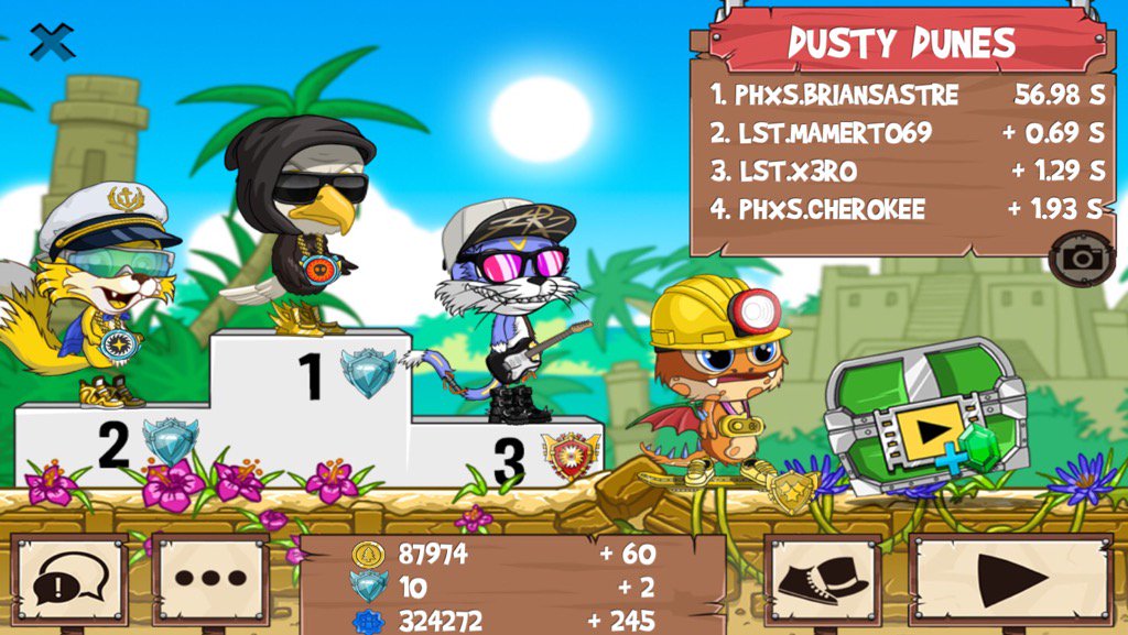 Briansastre's tweet photo. I just beat a golden fox! #funrun2 #mamerto69 #X3RO #CheRoKeE https://t.co/glXr93cyym