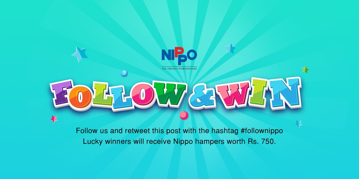 NippoIndia's tweet photo. CONTEST ALERT!! Take part and win cool Nippo hampers. Last day August 30. 
#ContestAlert #follownippo #nippocontest #contests #win #giveaway https://t.co/lRIEpLVgo2
