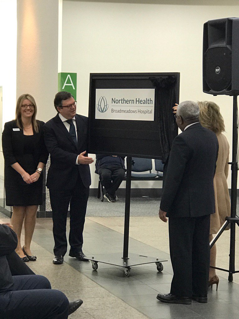belindascott_'s tweet photo. Wow! What a great morning opening Broadmeadows Hospital Surgical Centre #springst @Frank_McGuire @JillHennessyMP https://t.co/og1zLbESGd