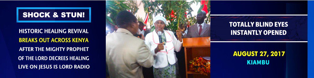 PstMalcolm's tweet photo. Historic Healings break out in Kenya after The Malachi 4:5 Prophet Decrees live on https://t.co/QjX49TjDoI #EndtimeRevivalTuesday https://t.co/A6dYSkwfqz