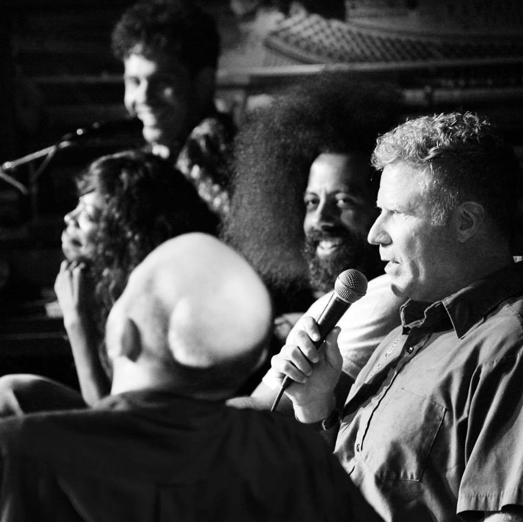 LargoLosAngeles's tweet photo. The whole #crew 8/28/17 #hangingwithscheer @paulscheer @yvonneorji @reggiewatts #WillFerrell https://t.co/HpBVwCT0Qe https://t.co/6XO066eCoz