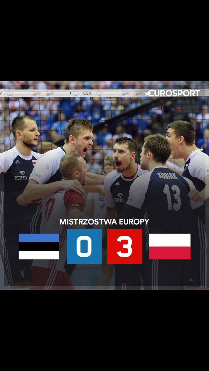 DominAdamowicz's tweet photo. Zaczęliśmy od dotkliwej porażki, ale potem było już tylko lepiej 
🏐����🏐 #eurovolley2017 
Czas na baraż z ekipa Słowenii 🇸🇮🇸🇮🇸🇮 https://t.co/enGAI6jVFN