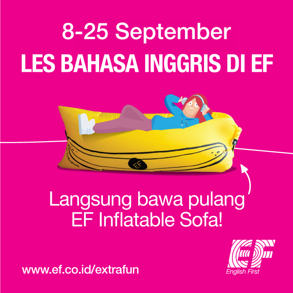 EF_KHI's tweet photo. Hadiah menarik di bulan September?? Hanya ada di EF!
#EF #englishfirst #EFKHI #harapanindah https://t.co/jdJFkBLSym