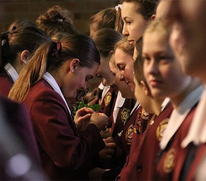 A beautiful service was held today inducting our 2018 Student Leaders. May you lead the school with integrity, honour and love