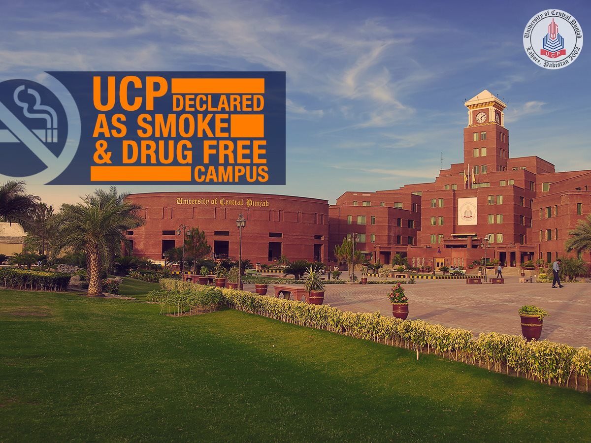 UCPofficial's tweet photo. University of Central Punjab and Drug Advisory Training Hub, a project of (YOCFAN), signed an MOU to declare UCP as Smoke &amp; Drug-Free Campus https://t.co/BU00iu0Aga