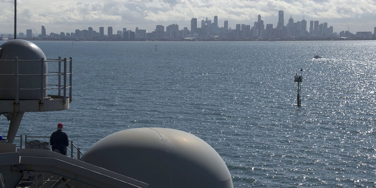EXSTRGRU7's tweet photo. .@LHD6BHR now in #Melbourne  after #TalismanSaber, training in #Australia - details here: https://t.co/6KCpWWAWwZ  https://t.co/5nmcjkYKYJ