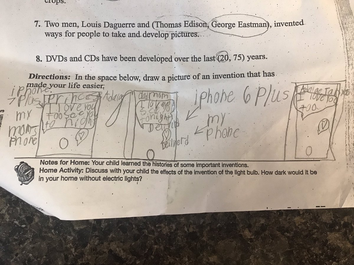 tanyaedgil's tweet photo. @Apple the invention that has made my 8 year old daughter's life easier is her iPhone. https://t.co/GnKaR0JxGS