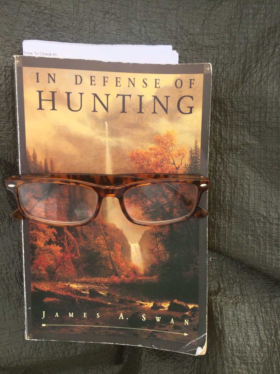 discodantheman's tweet photo. Have Daylight until about 10:30pm. This has been a good read while winding down in the tent. #Conservation #InUrBlood #Swan #Nature #HuntNWT https://t.co/UvRmgIF4jf