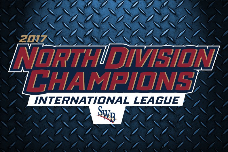 swbrailriders's tweet photo. KINGS OF THE NORTH!! RailRiders claim their third straight division title and 9th in 12 seasons!

FINAL: SWB 5, ROC 3! https://t.co/kWbf4dymuL